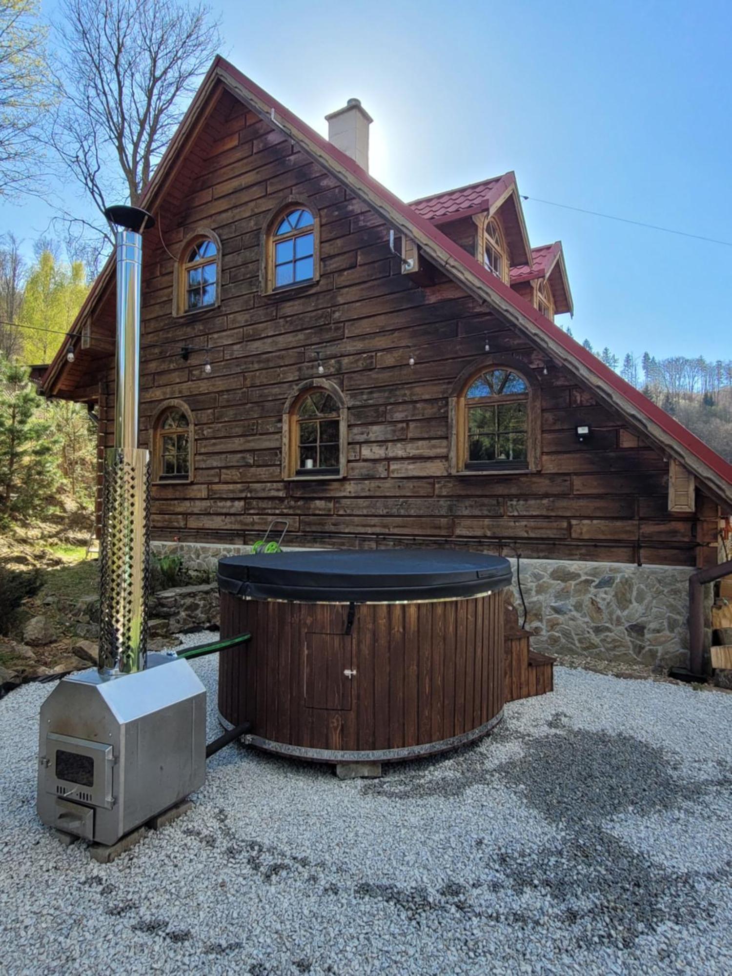 Forest Camp Dom W Gorach Sowich Michalkowa المظهر الخارجي الصورة
